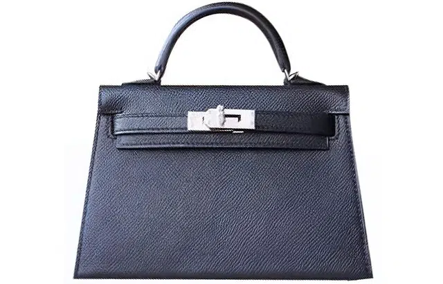 HERMES Mini Kelly Epsom Noir