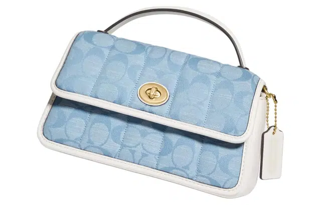 COACH Turnlock 20 Chambray
