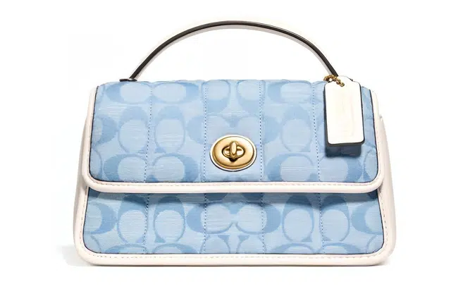 COACH Turnlock 20 Chambray
