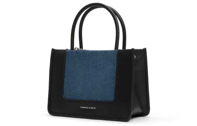 CHARLESKEITH ck PU Denim BlueTan