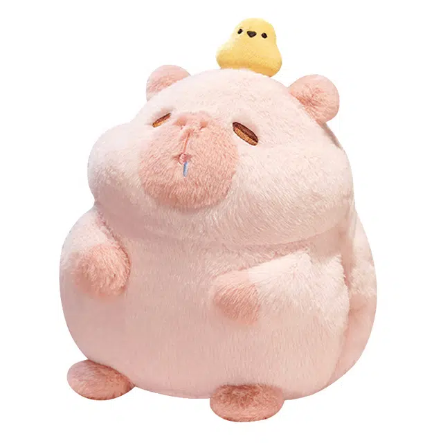 巴巴泥 水豚三合一抱枕 玩偶 毛绒公仔