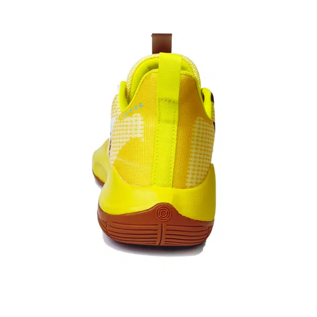 八哥 网布 防滑减震 低帮 篮球鞋 男女同款 柠檬黄