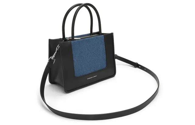 CHARLESKEITH ck PU Denim BlueTan