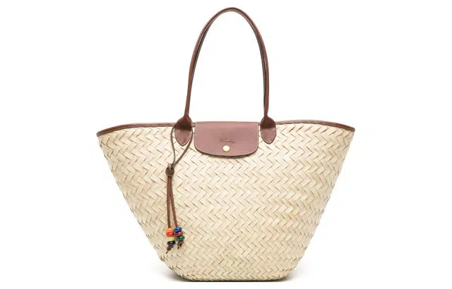 LONGCHAMP Le Panier Pliage Logo