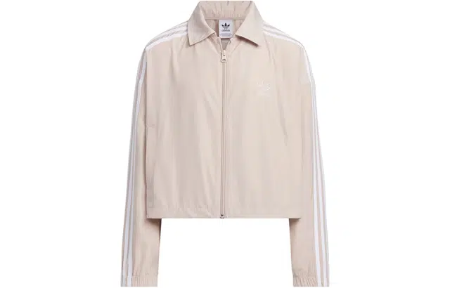 adidas originals Adicolor Woven Crop Jacket Logo