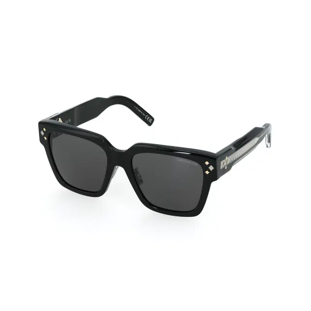 DIOR Vintage Square Sunglasses Black