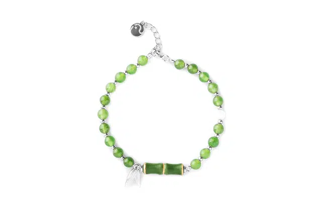 凡华造物 翠竹轻奢小众精致设计 高级感竹节 合金 手链 女款