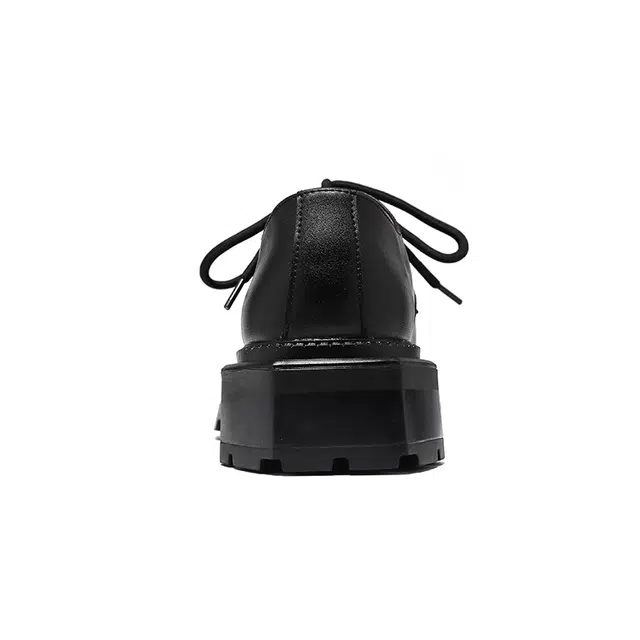 健休 二层牛皮 百搭舒适 休闲鞋 男款 黑色