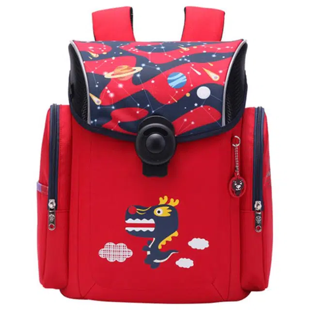 德力熊 书包小学生男女孩二三到六年级大容量超轻护脊儿童双肩背包童包 大童