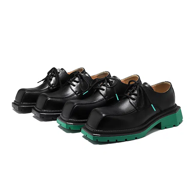 健休 二层牛皮 百搭舒适 休闲鞋 男款 黑色