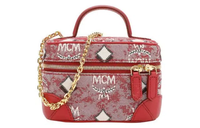 MCM VINTAGE JACQUARD Logo micro