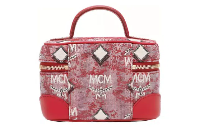 MCM VINTAGE JACQUARD Logo micro