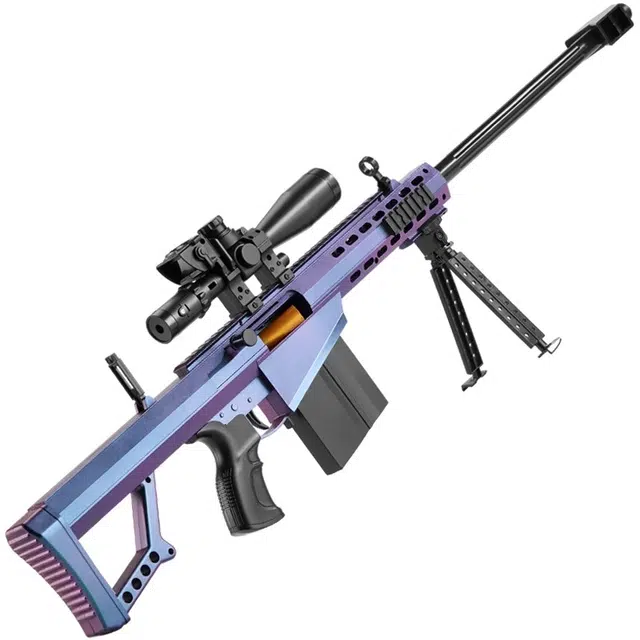 雄俊 巴雷特抛壳软弹枪 枪型玩具