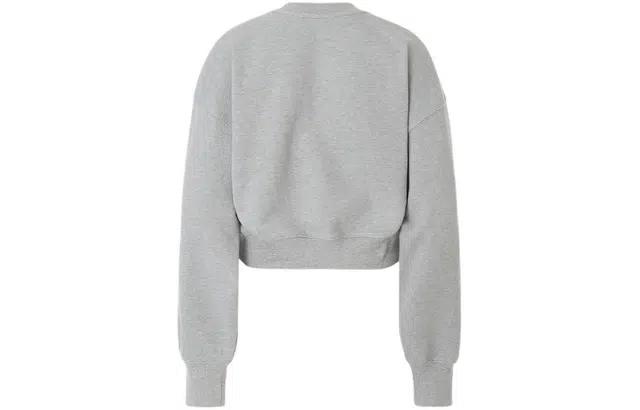 RECTO SS24 RC EMBROIDERY CLASSIC SWEATSHIRT logo GREY