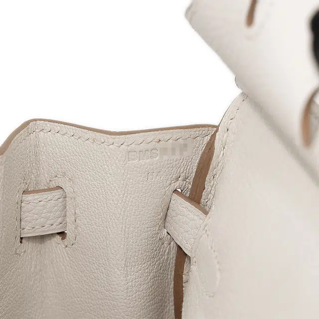 HERMES Birkin 25 Togo M4 Gris Pale