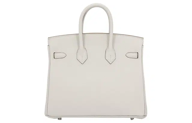 HERMES Birkin 25 Togo M4 Gris Pale