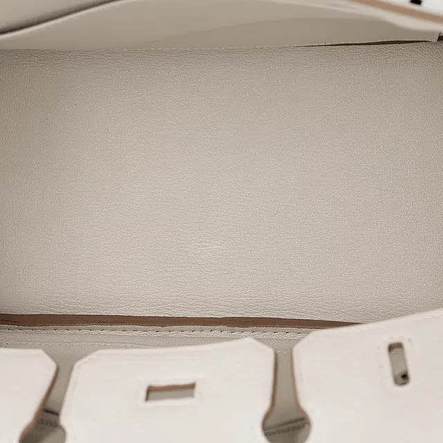 HERMES Birkin 25 Togo M4 Gris Pale
