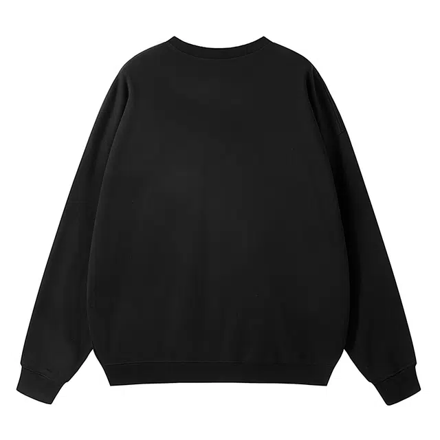 王者荣耀 气质字母印花休闲宽松圆领卫衣 男女同款