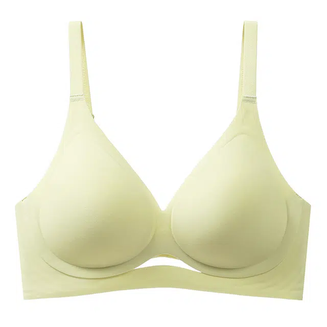欧迪芬 纯色舒适聚拢收副乳软支撑文胸 女款