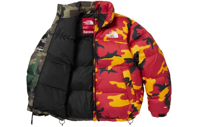 Supreme x The North Face Split Nuptse Jacket
