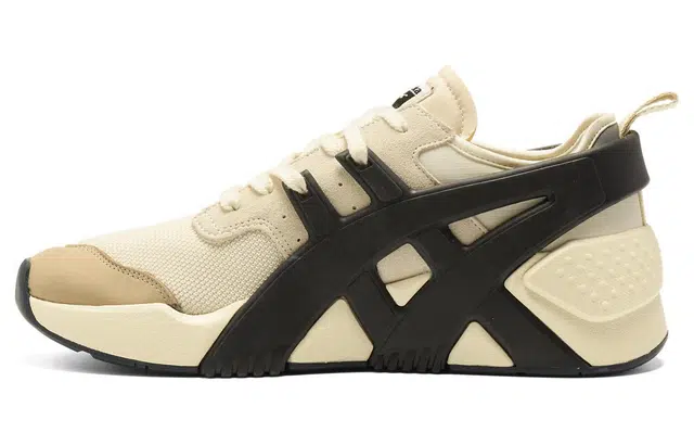 Onitsuka Tiger Big Logo Trainer Beige Black