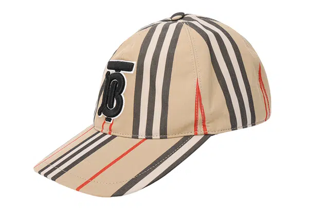 Burberry Logo Embroidered Baseball Cap Beige