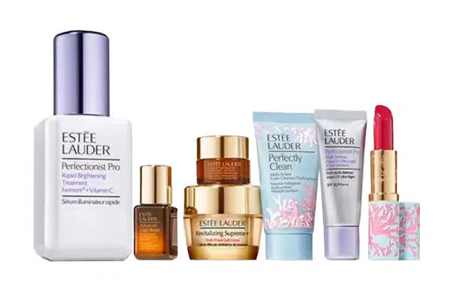 雅诗兰黛 亮白精华液春季护肤套装 滋润保湿