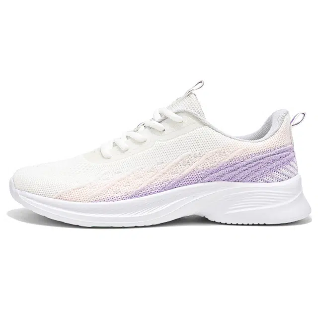 新舒悦舒适 织物 时尚百搭健步 中帮 生活休闲鞋 女款