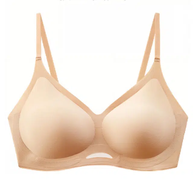 芬腾 纯色无痕一片式防下垂聚拢轻薄文胸 女款