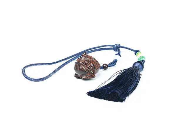 三檀小舍 国风新中式 金蟾 紫檀 木作把件 男女同款情侣款 紫檀属