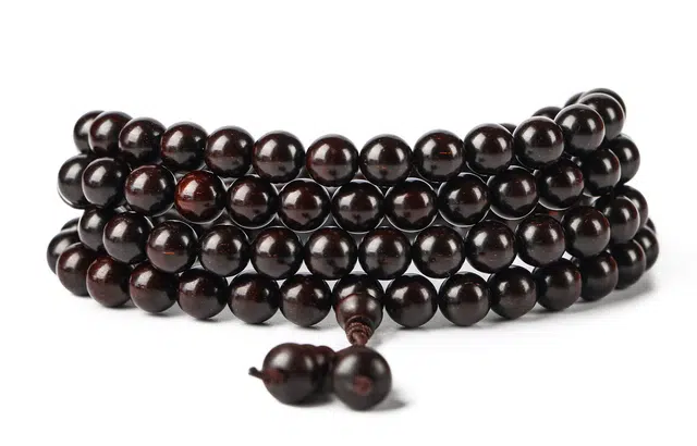 三檀小舍 国风新中式文玩盘玩收藏级 送礼长辈生日 紫檀 木作手串 男女同款情侣款 紫檀属