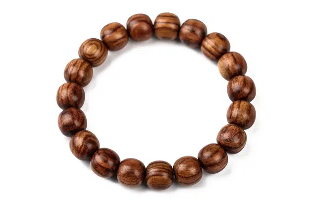 三檀小舍 国风新中式 高油高密轻奢 中性料 老型珠文玩手串 男女同款情侣款 花梨木