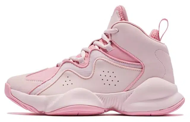 Jordan High-Top Basketball Shoes Pink