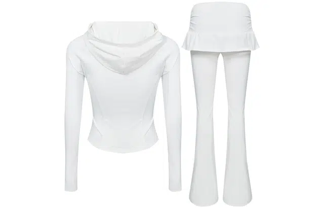 APEA Skin Feel Hoodie Set Women