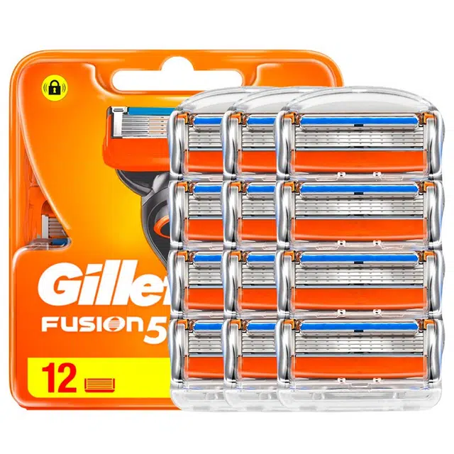 吉列 锋隐 剃须刀头 手动式 男士刮胡刀 全身水洗 五层刀片剃须刀