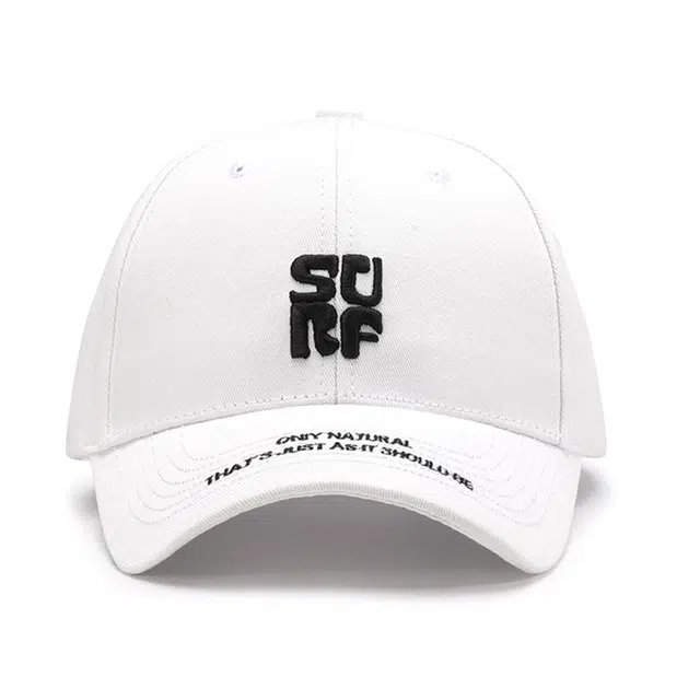 山一丸 字母立体刺绣 户外时尚百搭 棉 鸭舌帽 男女同款情侣款