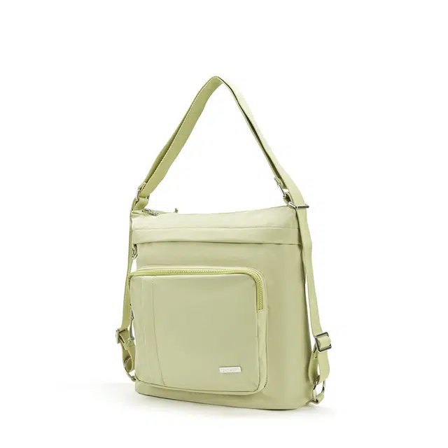 特步 纯色单肩两用 织物 双肩包 男女同款情侣款