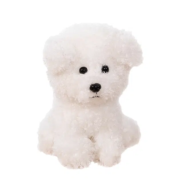 雄俊 呆萌可爱 泰迪狗小摆件 布娃娃 玩偶 毛绒公仔