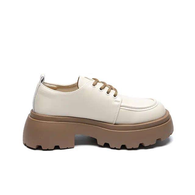 ZHR Thick Sole Leather Casual Shoes