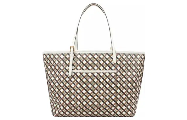 TORY BURCH GEO Logo PVC Tote