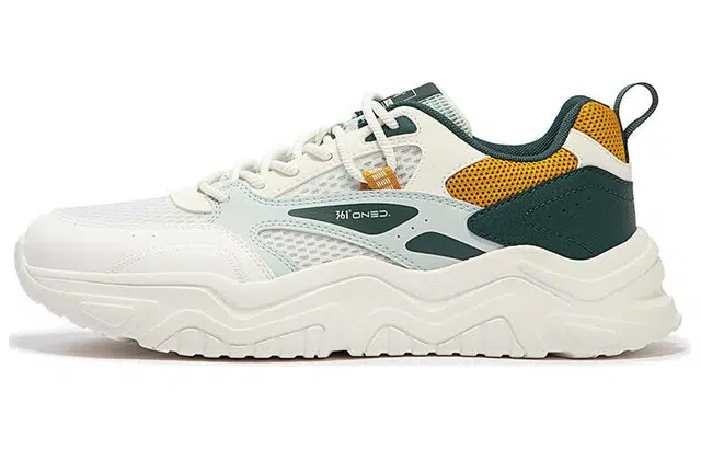 361° Casual Sneakers White Green