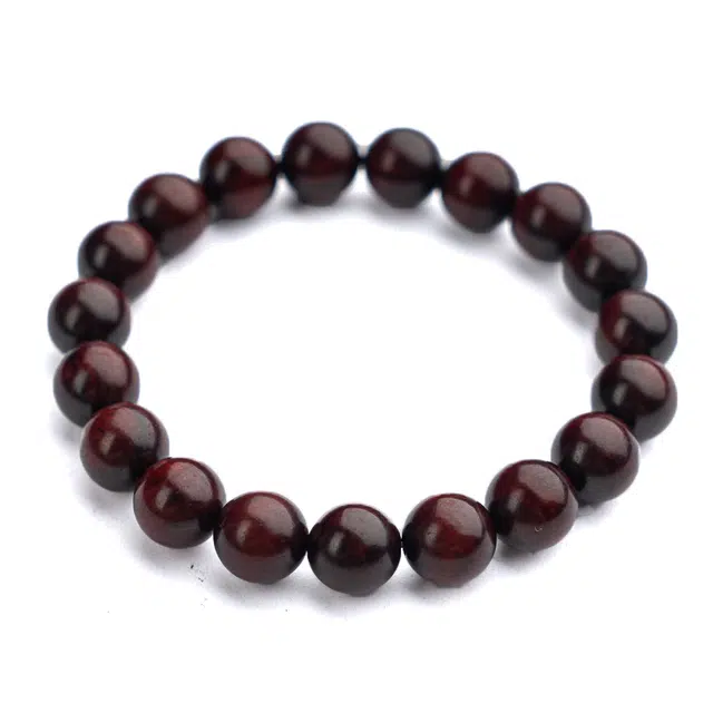 仙源 高密复古极简风 文玩佛珠 木作 手串 男女同款情侣款 紫檀