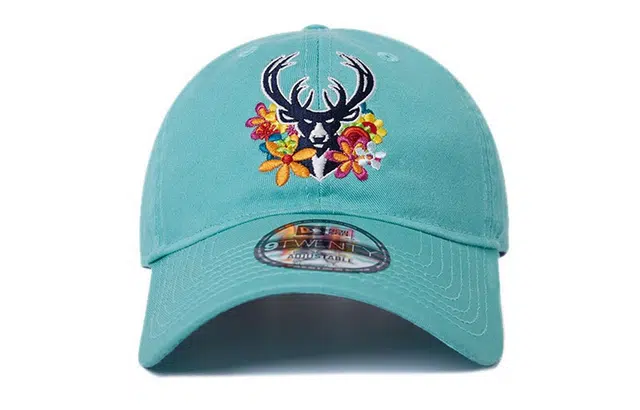 New Era Floral Embroidery Cap