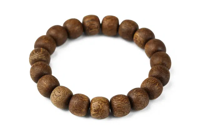 三檀小舍 国风新中式 软糯香甜沉香芽庄白棋 送礼长辈生日轻奢助睡眠 瑞香科白木 手串 男女同款情侣款 其他木作