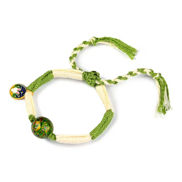 谧月珠宝 国风新中式 国潮显白 小清新甜美风 纯手工编织 手链 女款