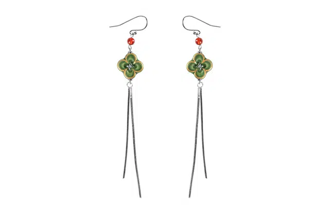 凡华造物 幸运之星小众轻奢高级感百搭饰品耳饰 合金 耳环 女款