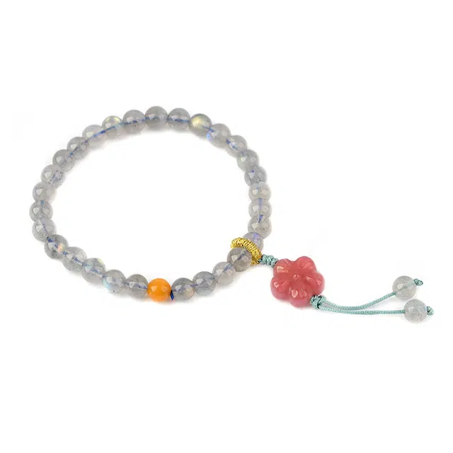 谧月珠宝 甜美小清新  高级感 小众设计手饰   新中式原创设计 轻奢氛围感 水晶 手串 女款