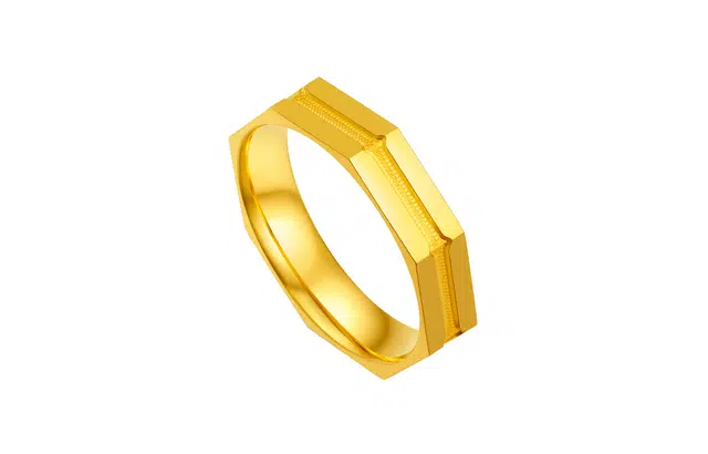周六福 黄景瑜黄金对戒瑜见系列婚嫁 足金 按克计价 戒指 男女同款情侣款