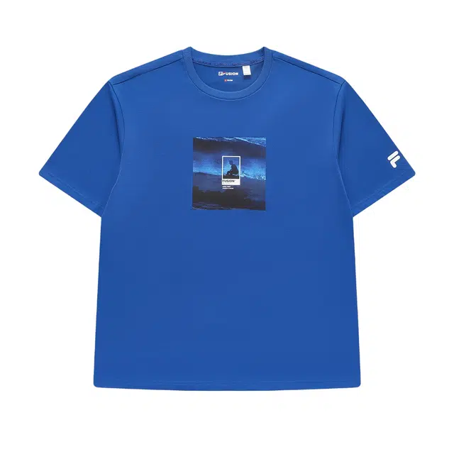 Fila logo print zip-up sweatshirt