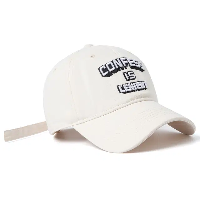 白卷 软顶户外街头休闲嘻哈遮阳立体字母 棉 棒球帽 男女同款情侣款